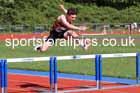 Hurdles, 2026 North Eastern Track and Field Champs, Shildon, County Durham. Photo: David T. Hewitson/Sports for All Pics